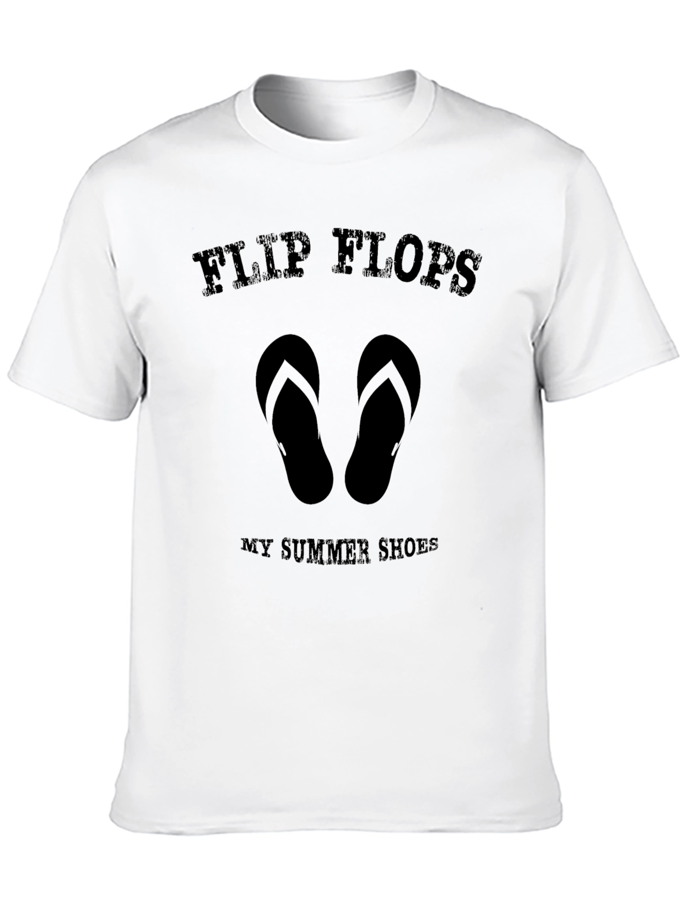 Flip Flops My Summer Shoes Graphic Tee