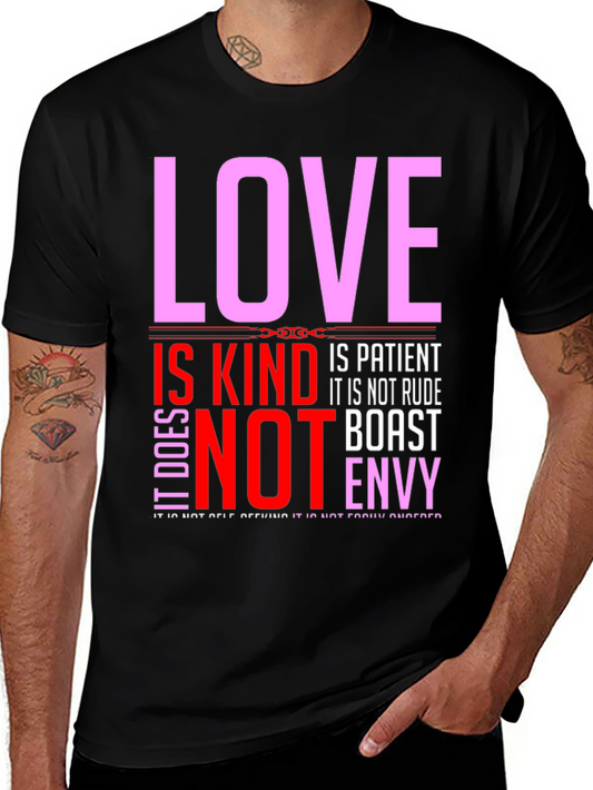 Love is Kind T-Shirt - Inspirational Graphic Tee