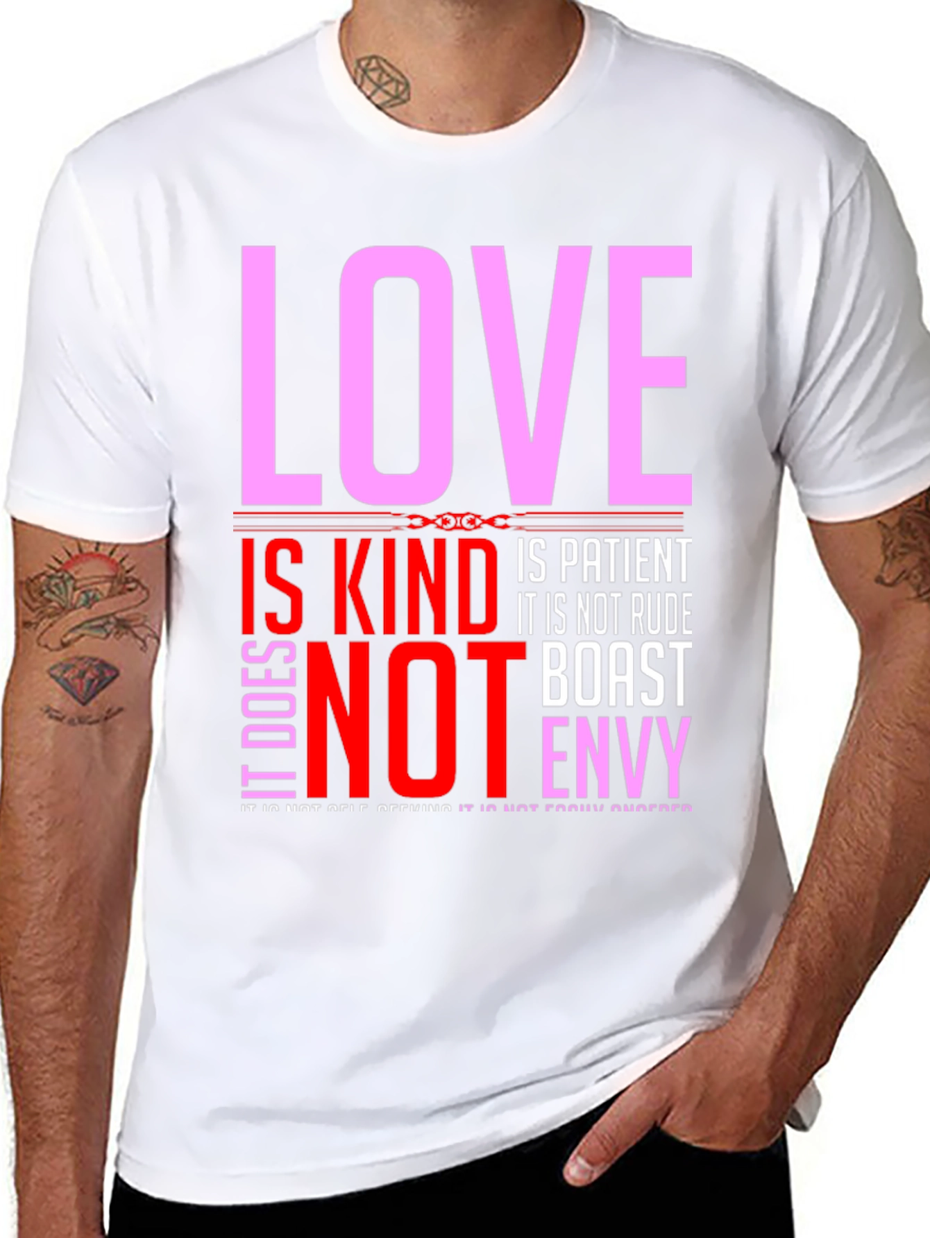 Love is Kind T-Shirt - Inspirational Graphic Tee