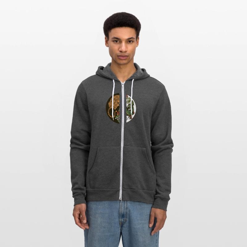 Yin yang tiger & dragon