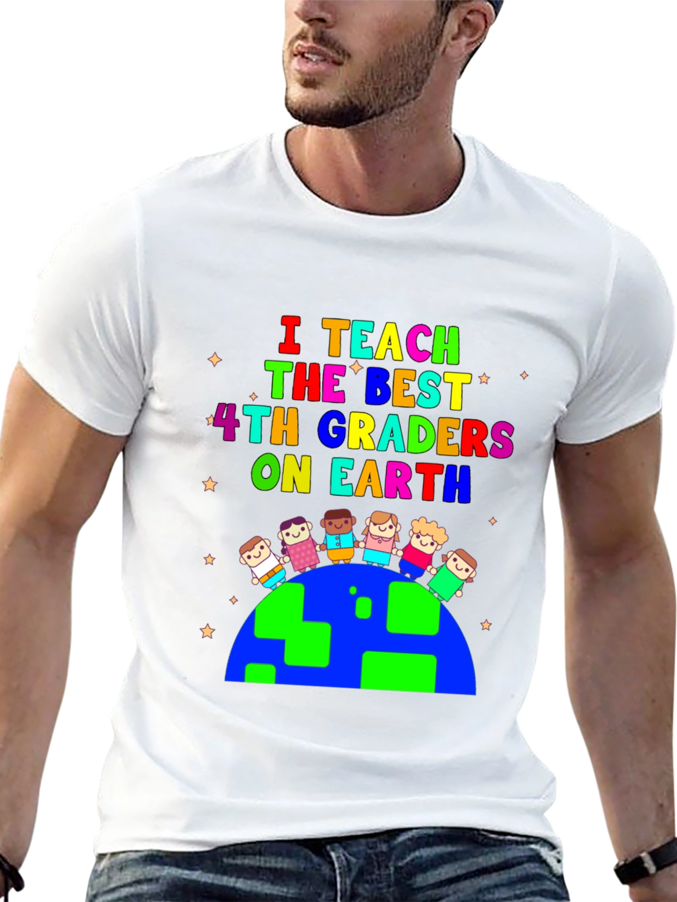 I Teach The Best 4th Graders T-Shirt