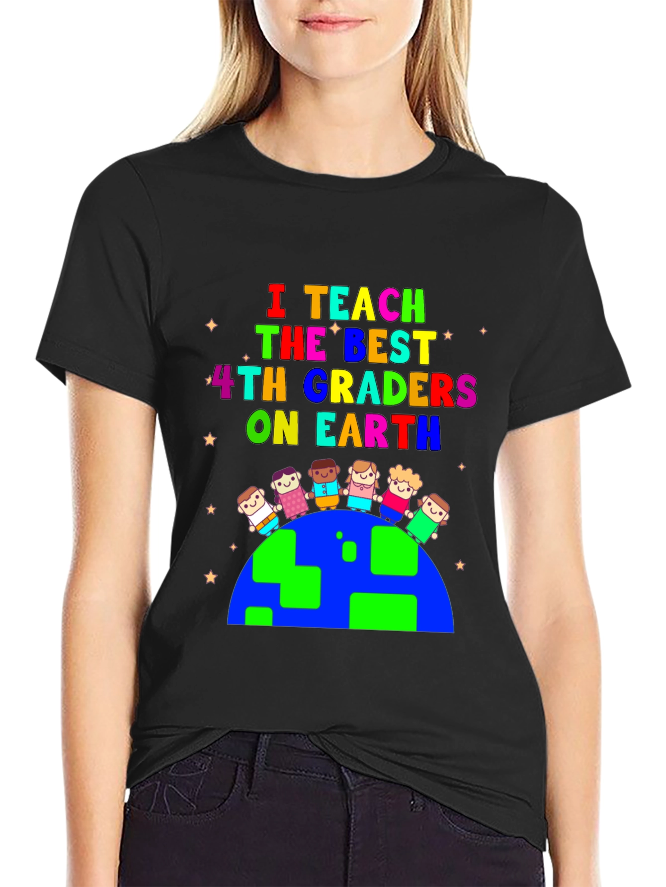 I Teach The Best 4th Graders T-Shirt