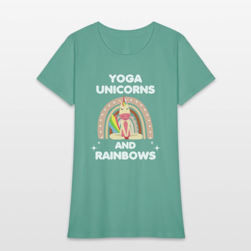 Yoga Unicorns And Rainbows