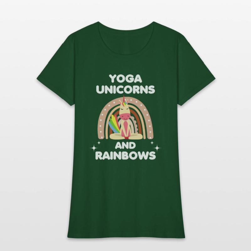 Yoga Unicorns And Rainbows