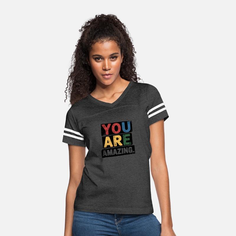 "You Are Amazing" Colorful Typography Design