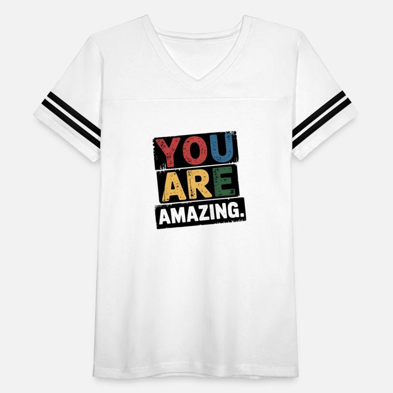 "You Are Amazing" Colorful Typography Design