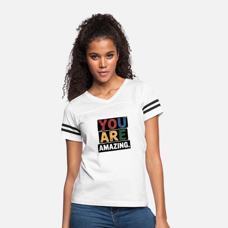"You Are Amazing" Colorful Typography Design