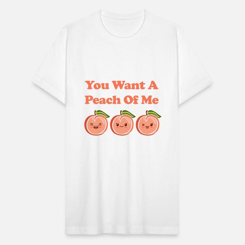 You Want A Peach Of Me Cute Adorable Kawaii Peach