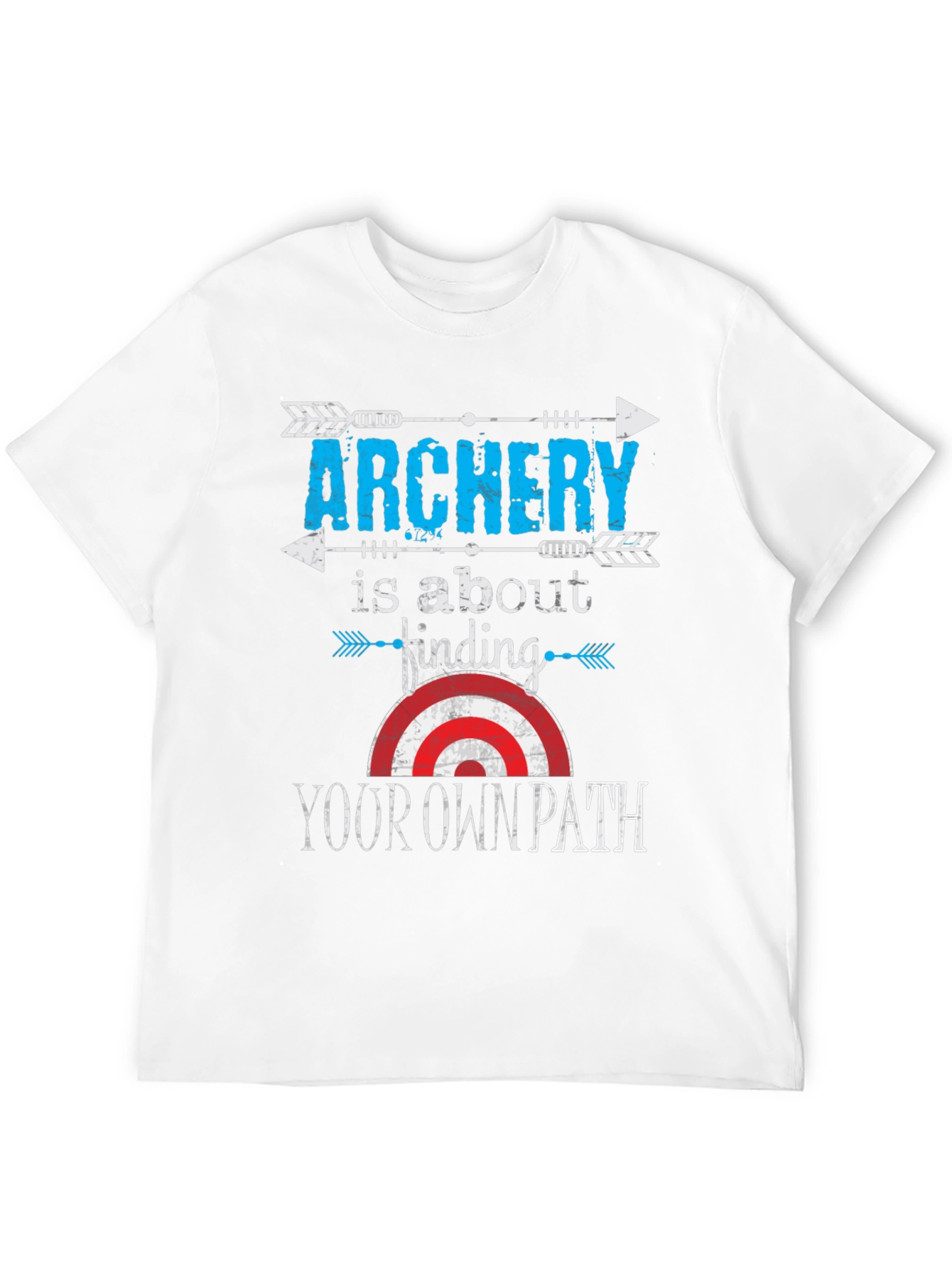 Archery Your Own Path Black Graphic T-Shirt