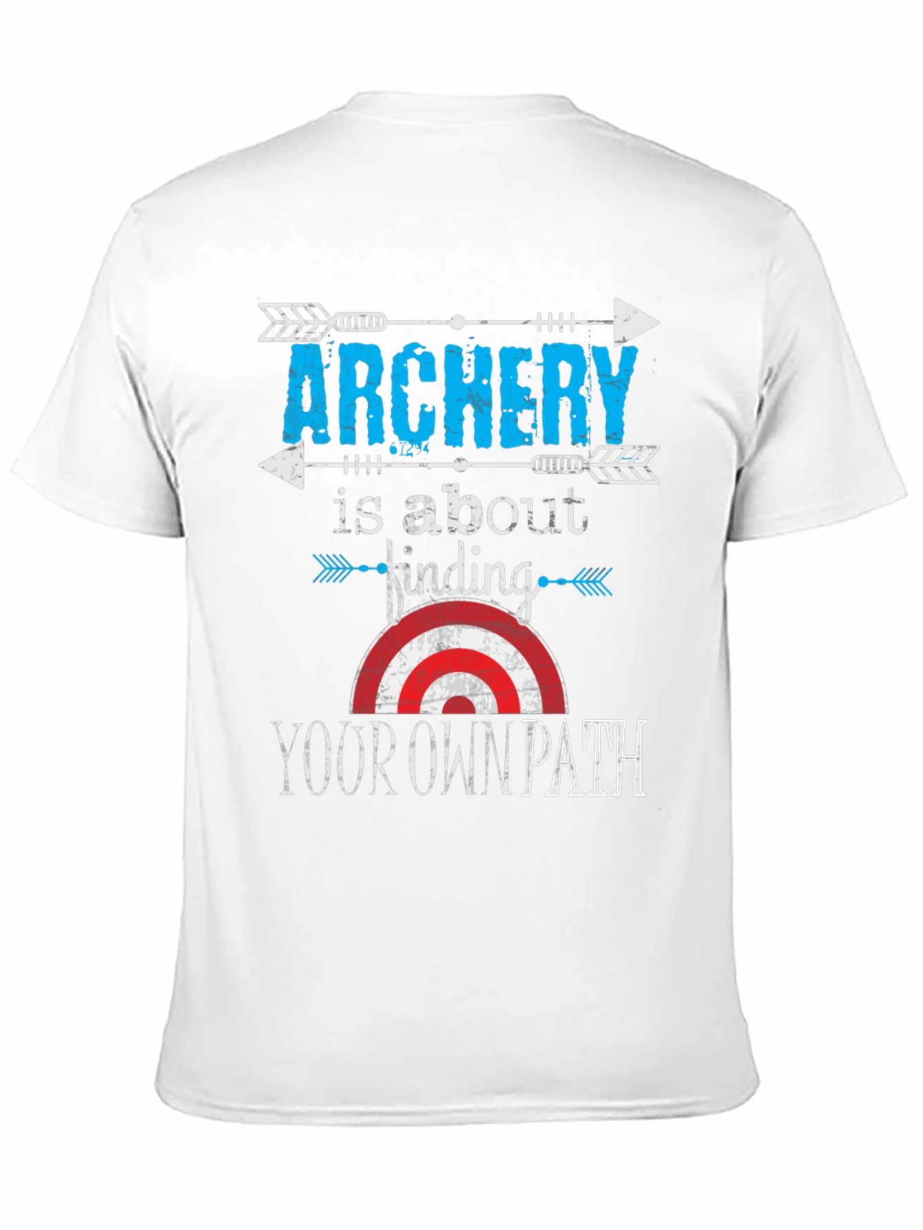 Archery Your Own Path Black Graphic T-Shirt