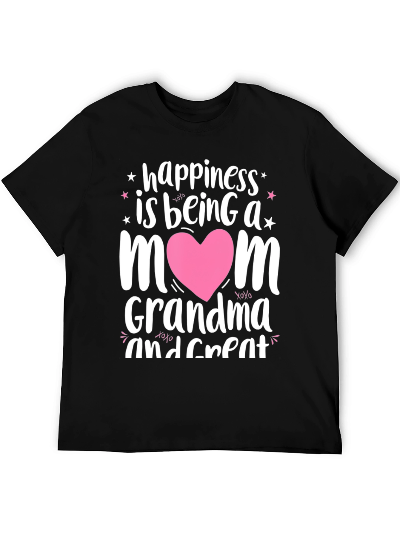Happiness is Being a Mom Grandma T-Shirt