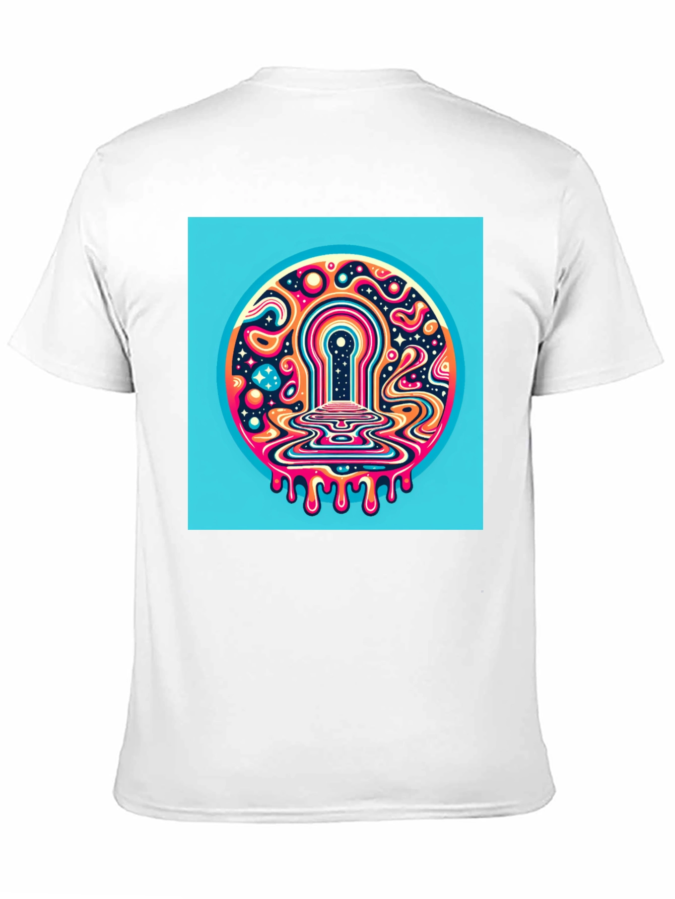 Psychedelic Keyhole T-Shirt