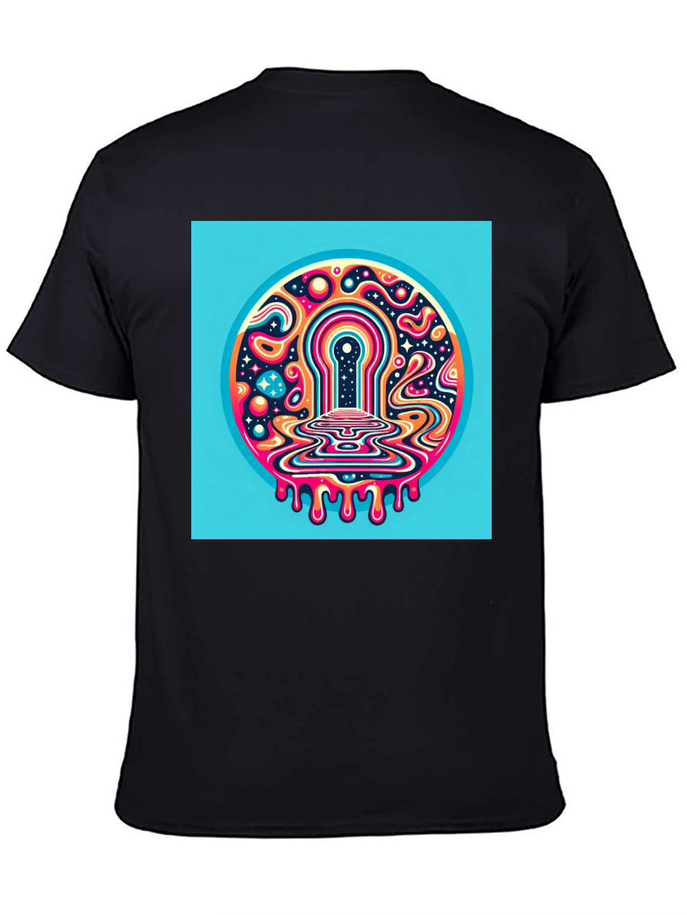Psychedelic Keyhole T-Shirt