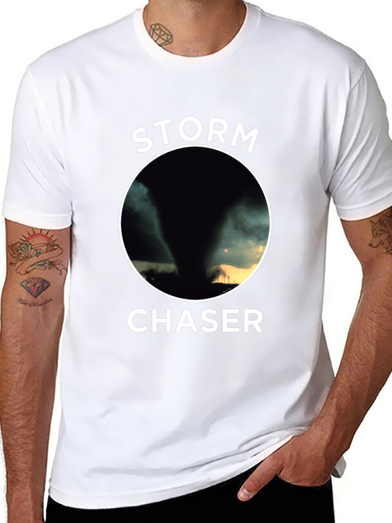 Storm Chaser T-Shirt - Weather Enthusiast Apparel