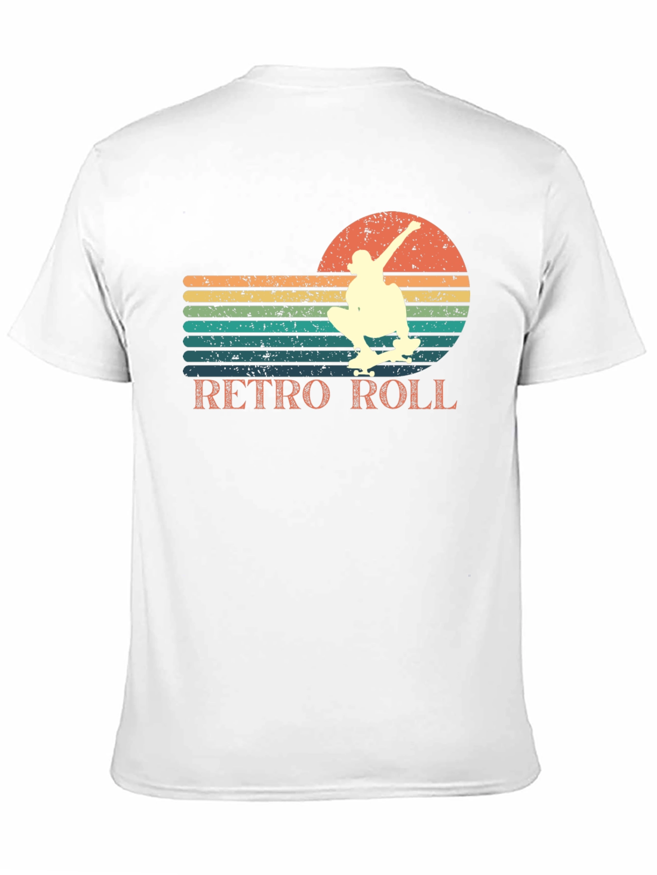 Retro Roll Skateboard T-Shirt