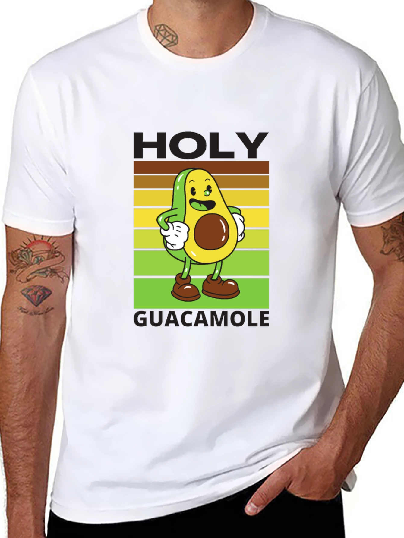 Holy Guacamole T-Shirt - Funny Avocado Tee