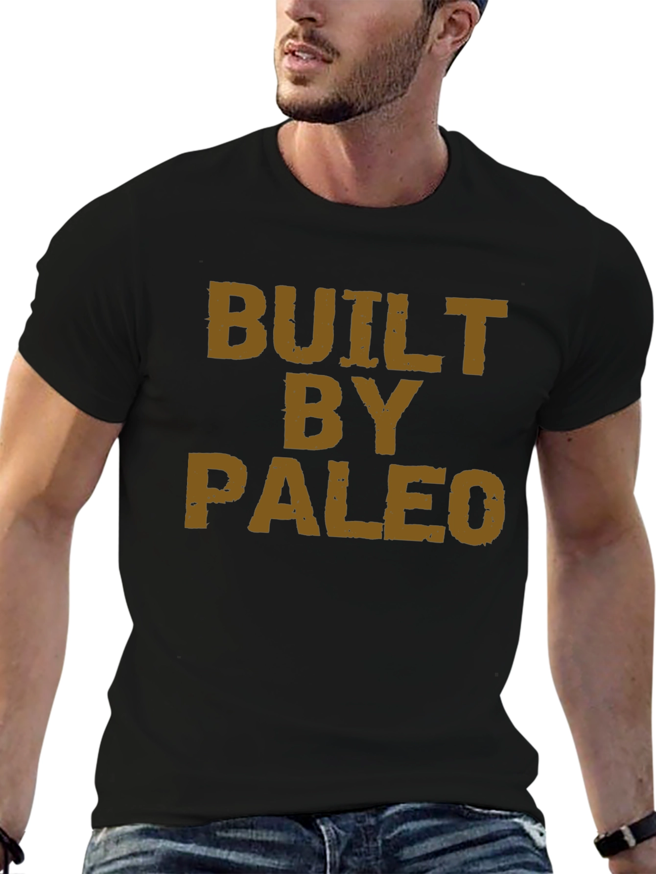 Built By Paleo Graphic T-Shirt - Black