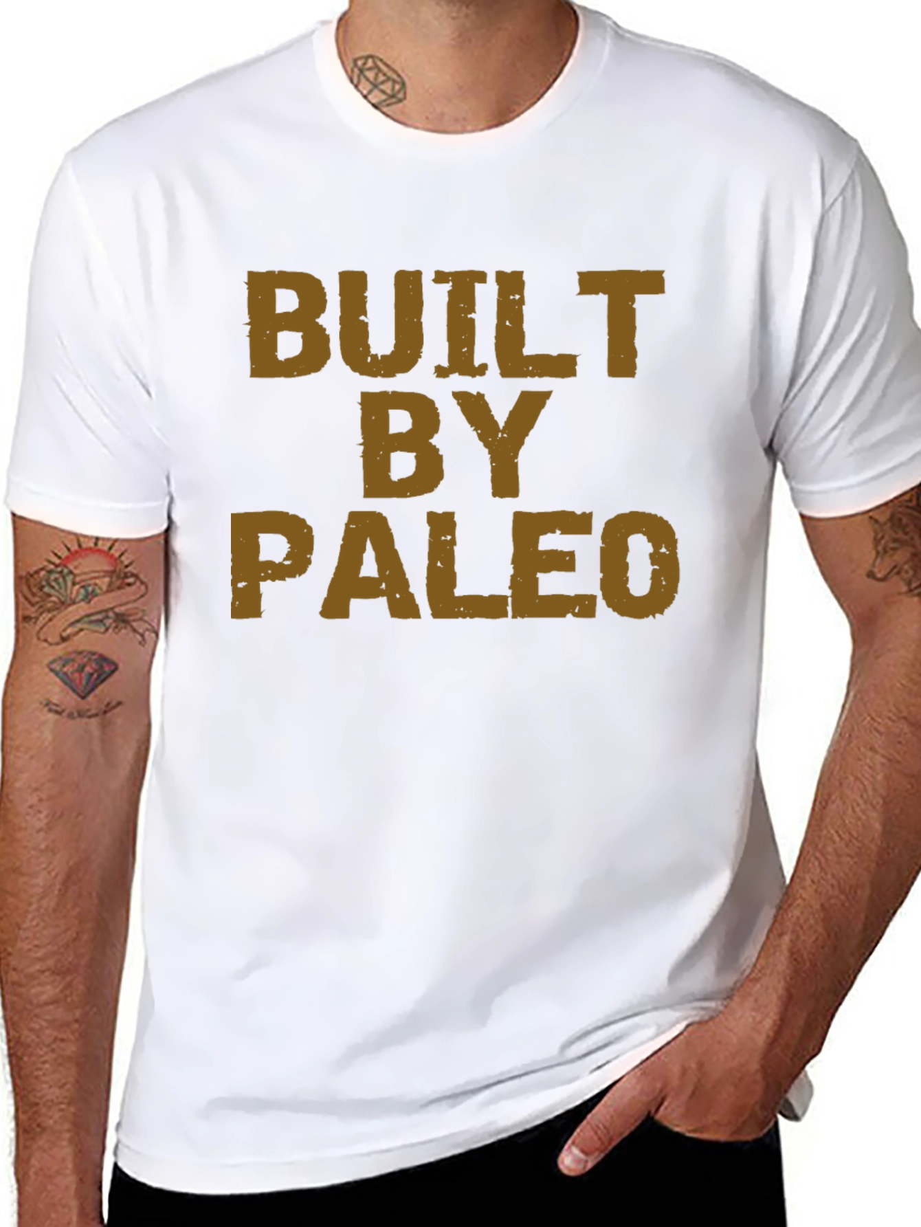 Built By Paleo Graphic T-Shirt - Black