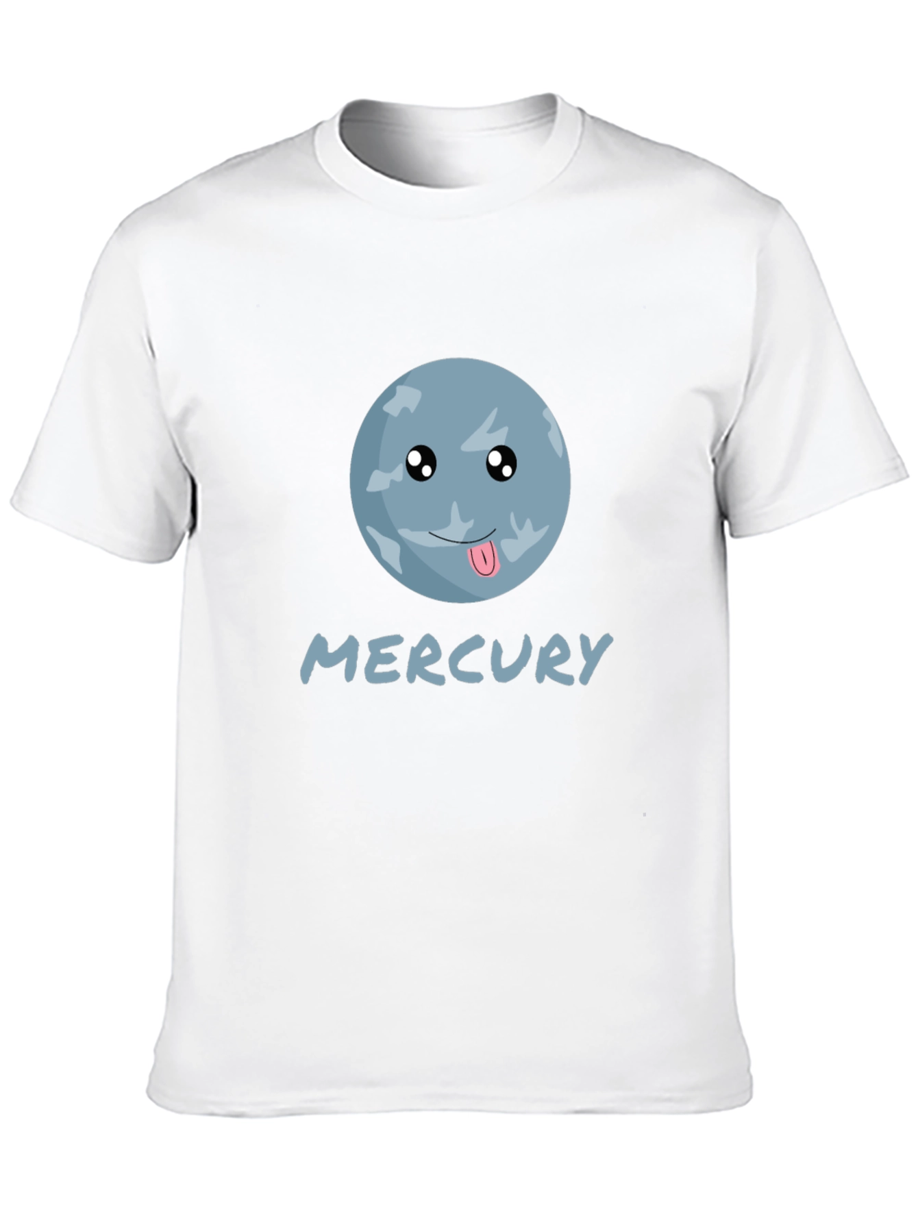 Mercury Planet Tongue T-Shirt - Space Geek Tee