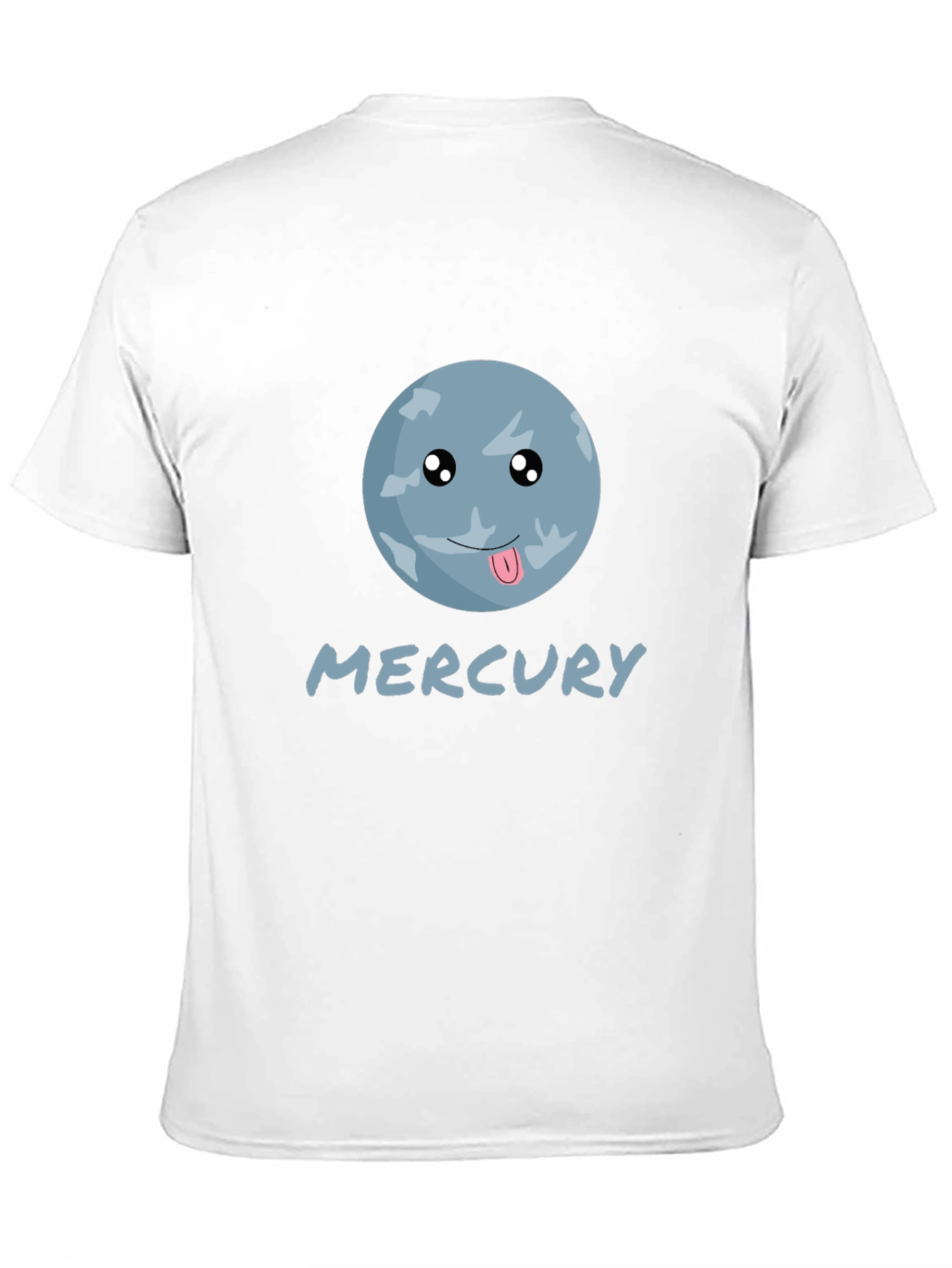 Mercury Planet Tongue T-Shirt - Space Geek Tee