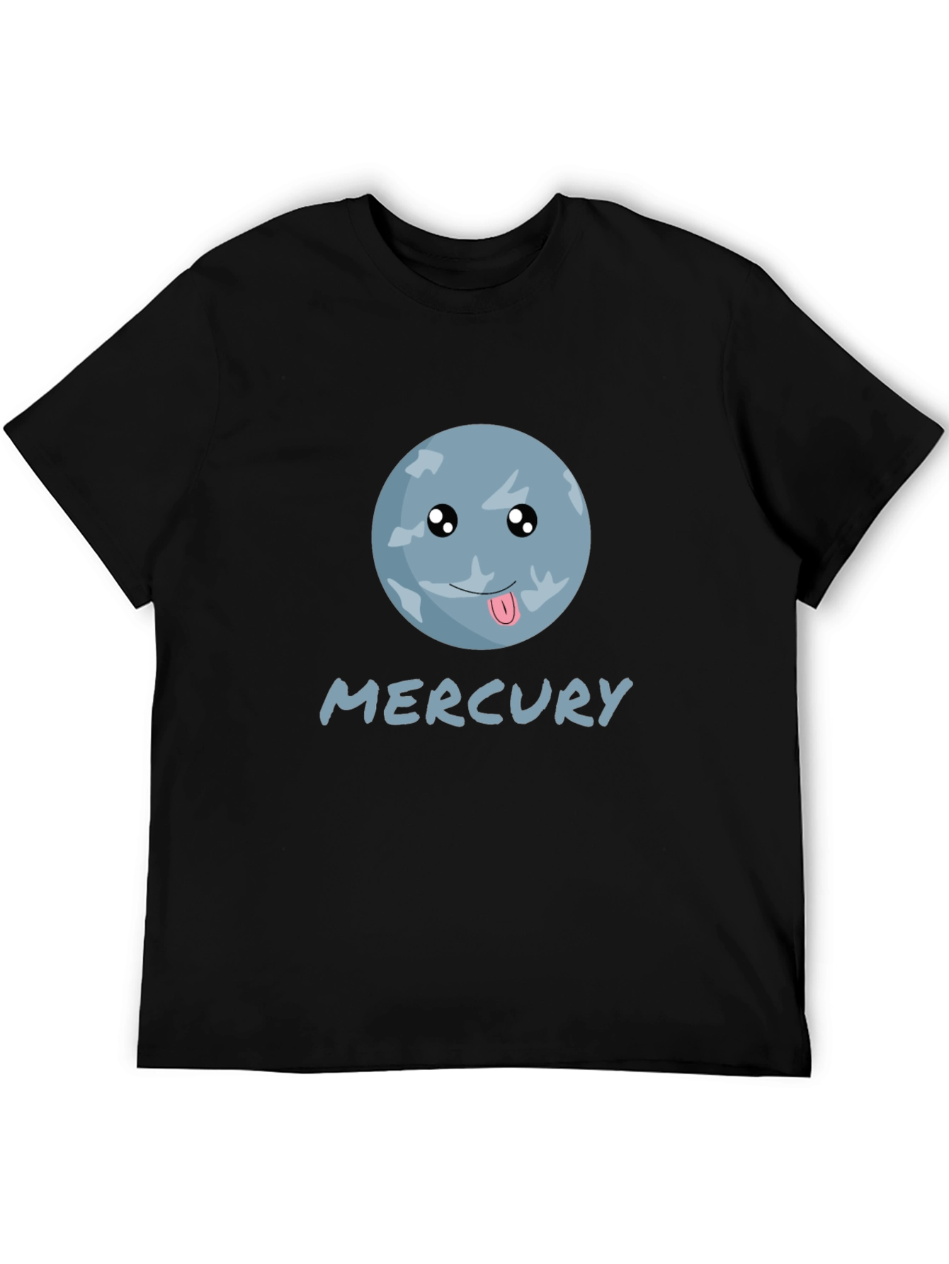 Mercury Planet Tongue T-Shirt - Space Geek Tee