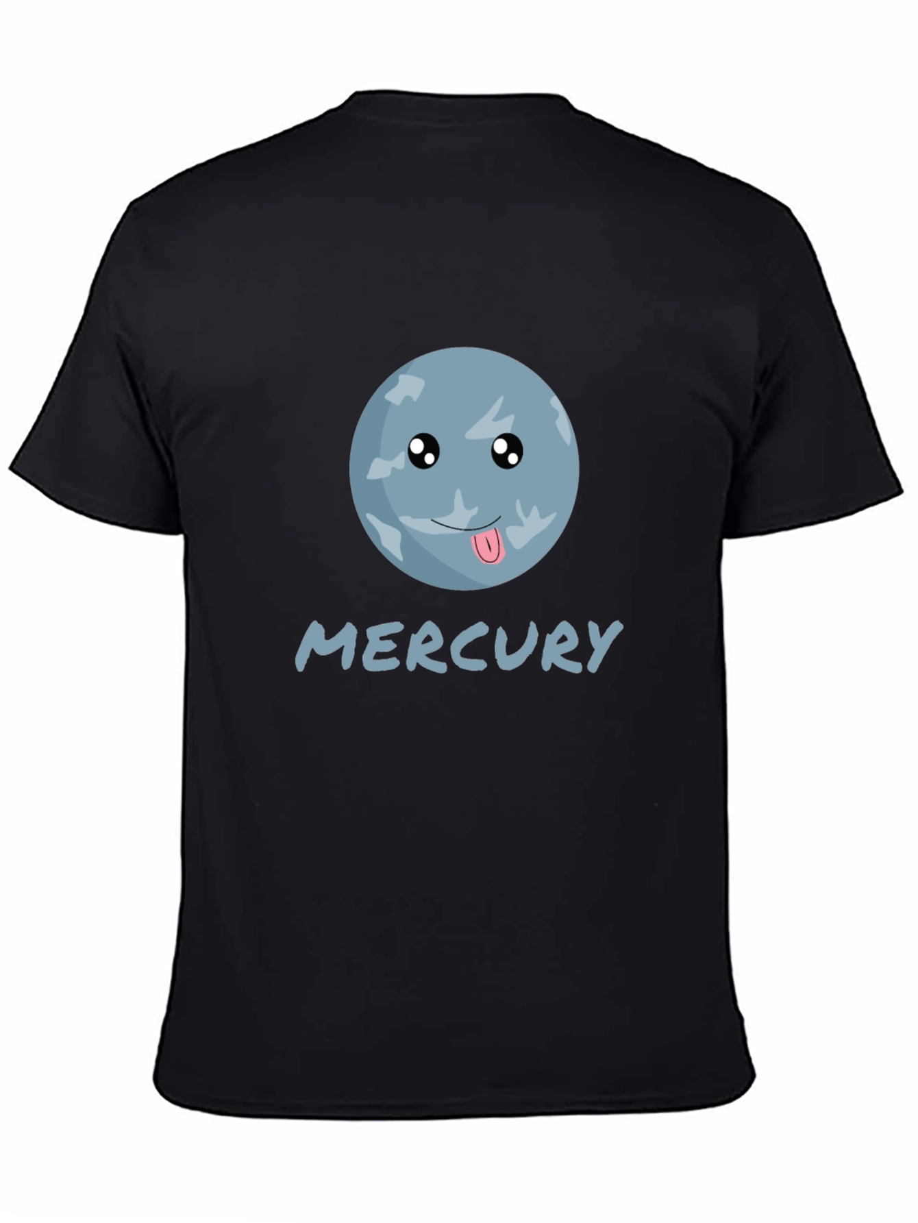 Mercury Planet Tongue T-Shirt - Space Geek Tee