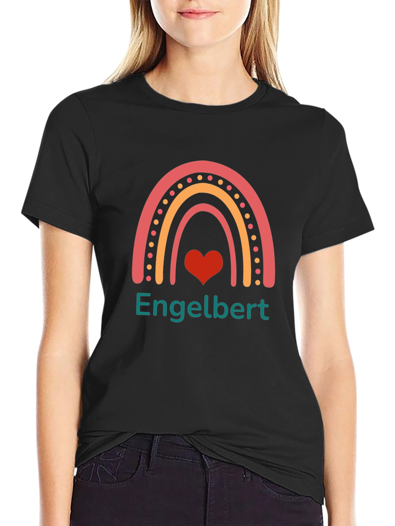 Rainbow Name Personalized T-Shirt
