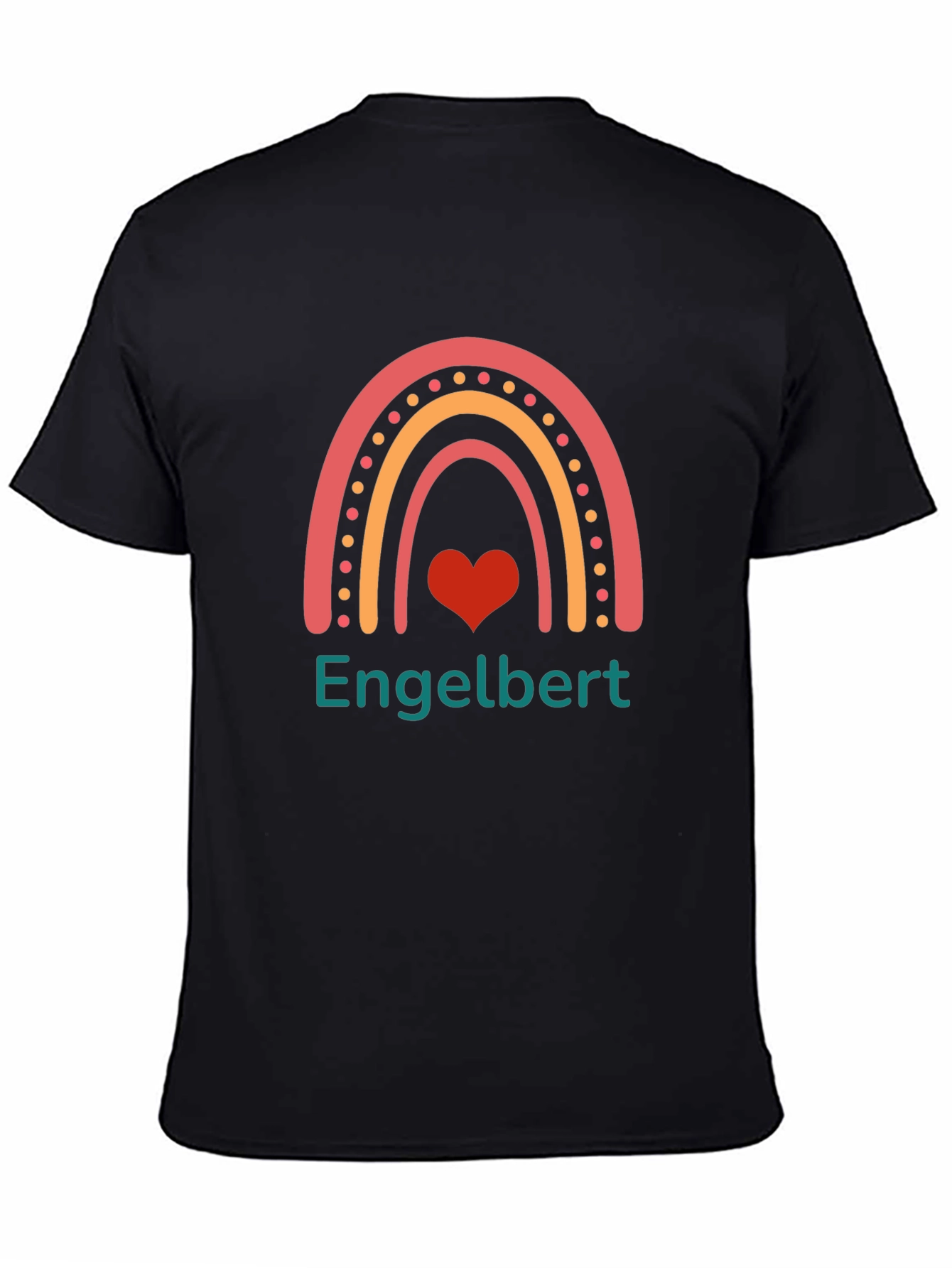 Rainbow Name Personalized T-Shirt