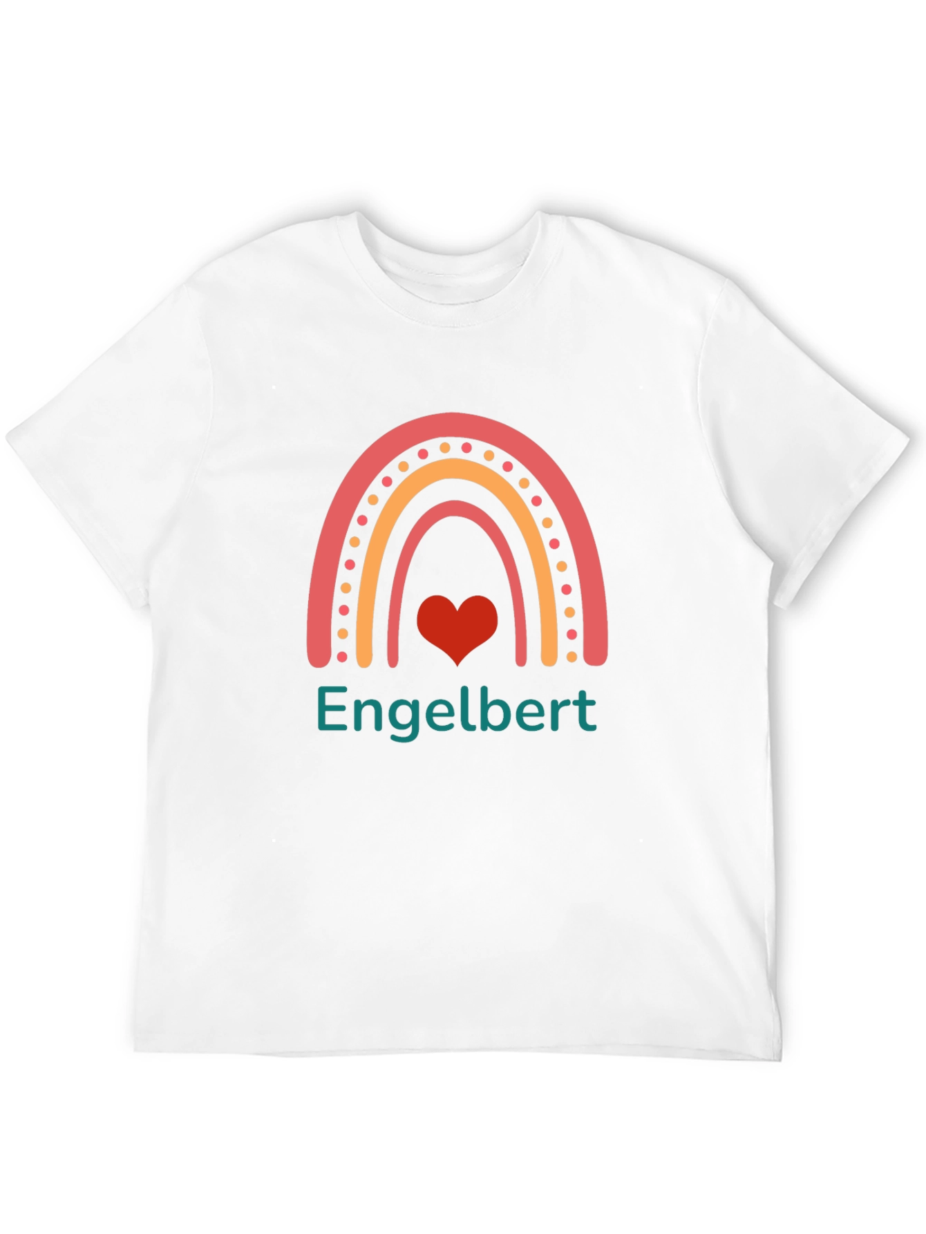 Rainbow Name Personalized T-Shirt