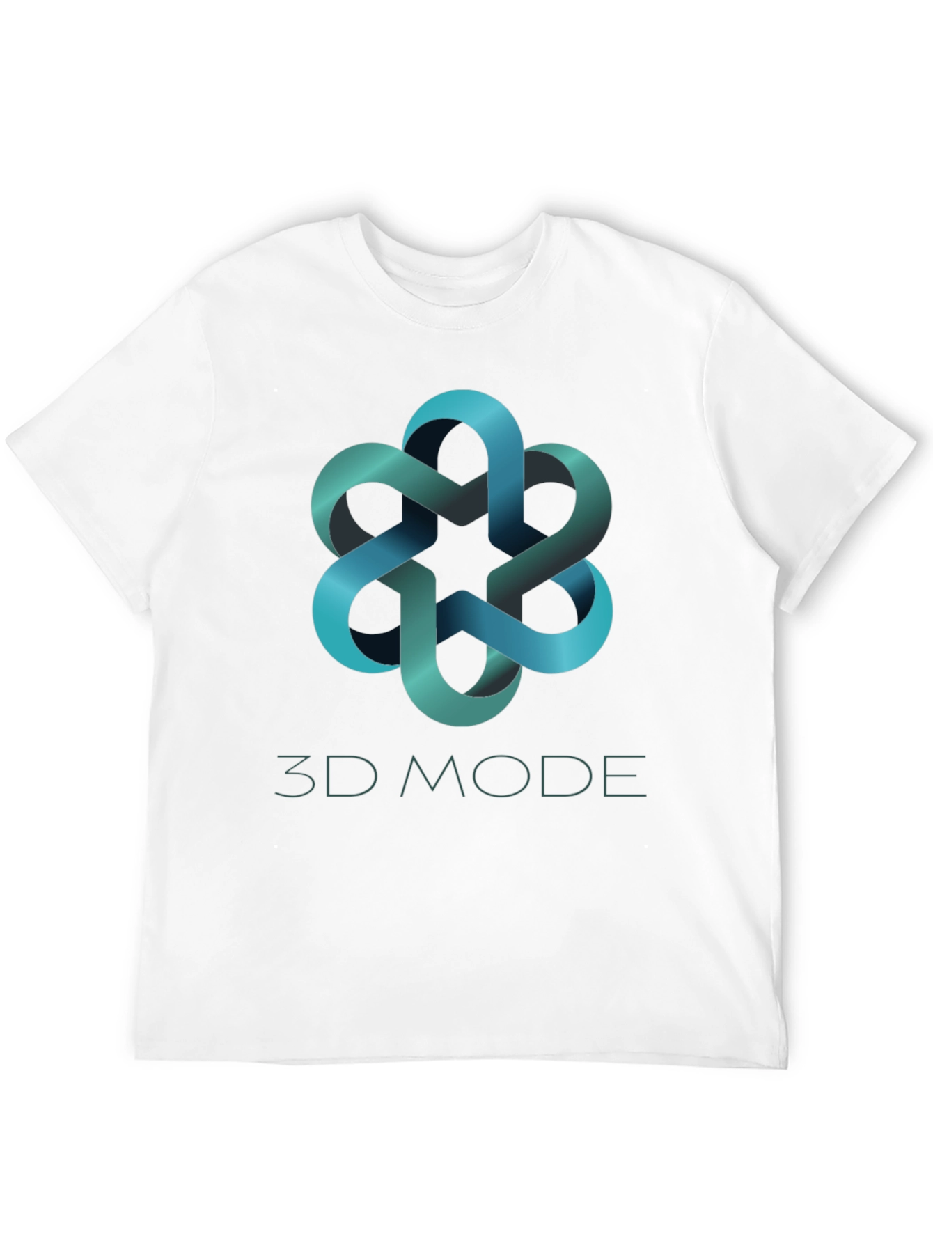 3D Mode Stylish Graphic Tee