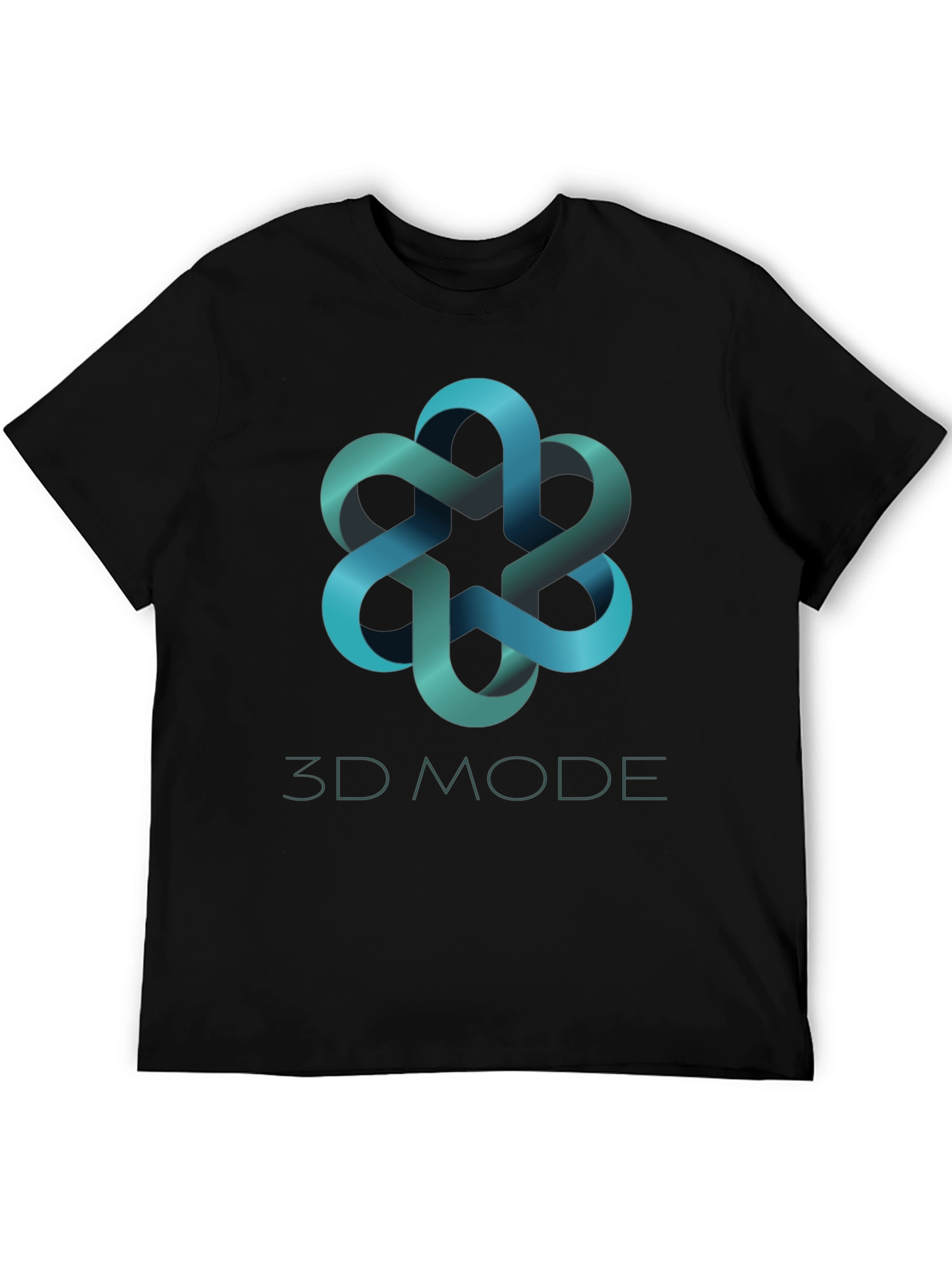 3D Mode Stylish Graphic Tee