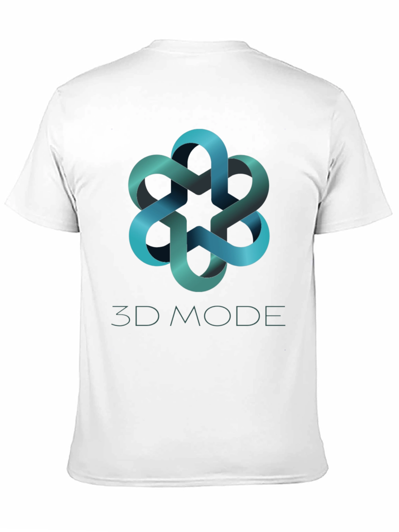 3D Mode Stylish Graphic Tee