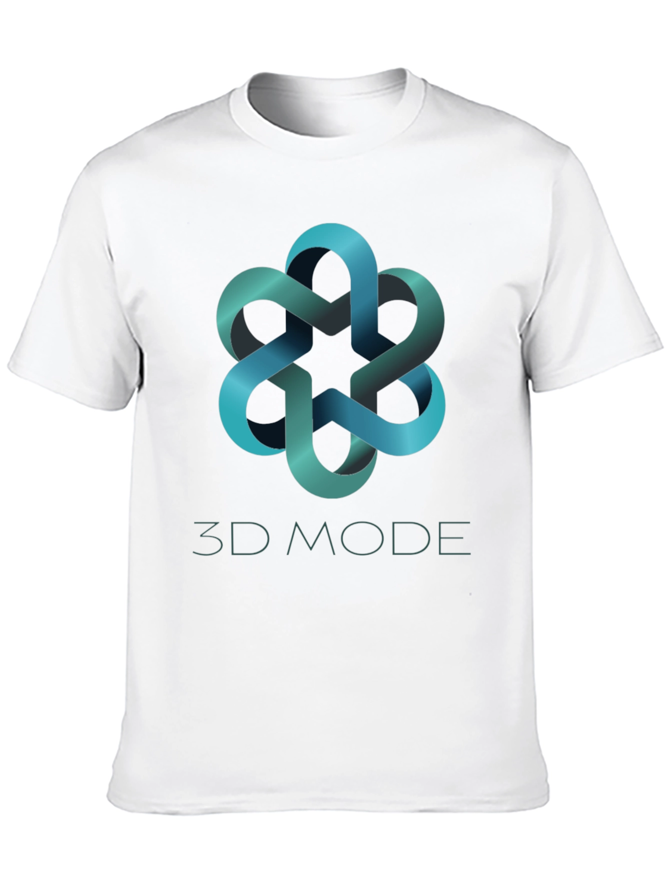 3D Mode Stylish Graphic Tee