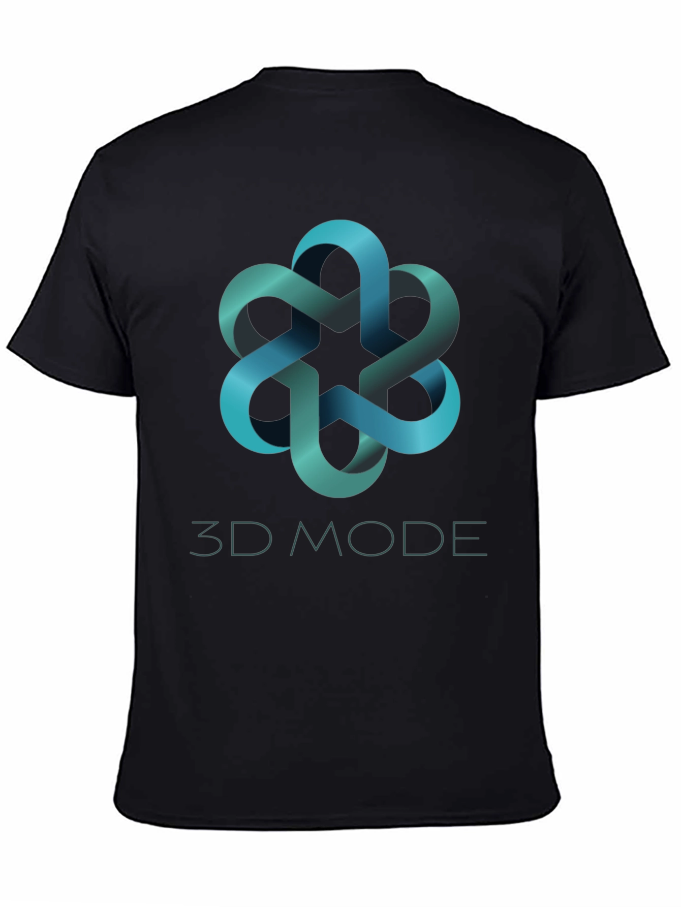 3D Mode Stylish Graphic Tee