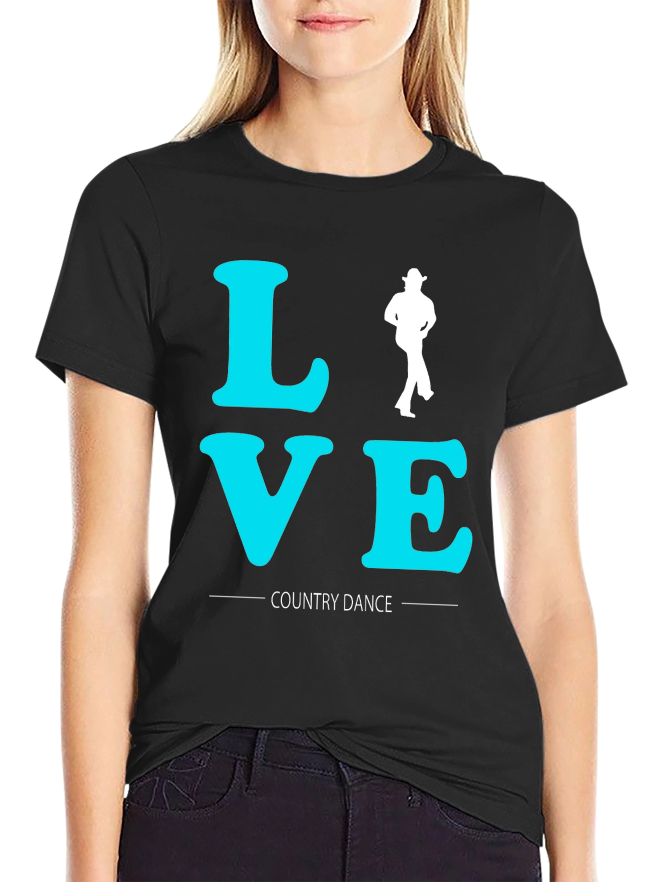 Love Country Dance Graphic Tee