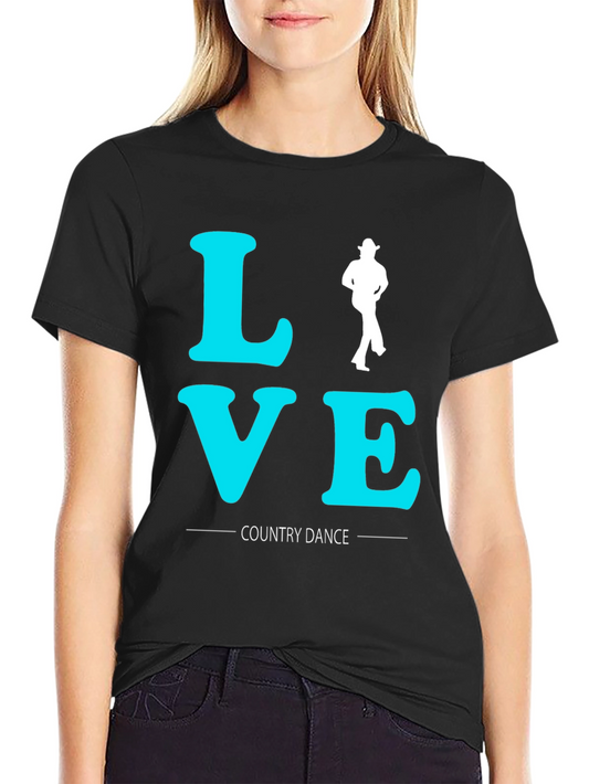 Love Country Dance Graphic Tee