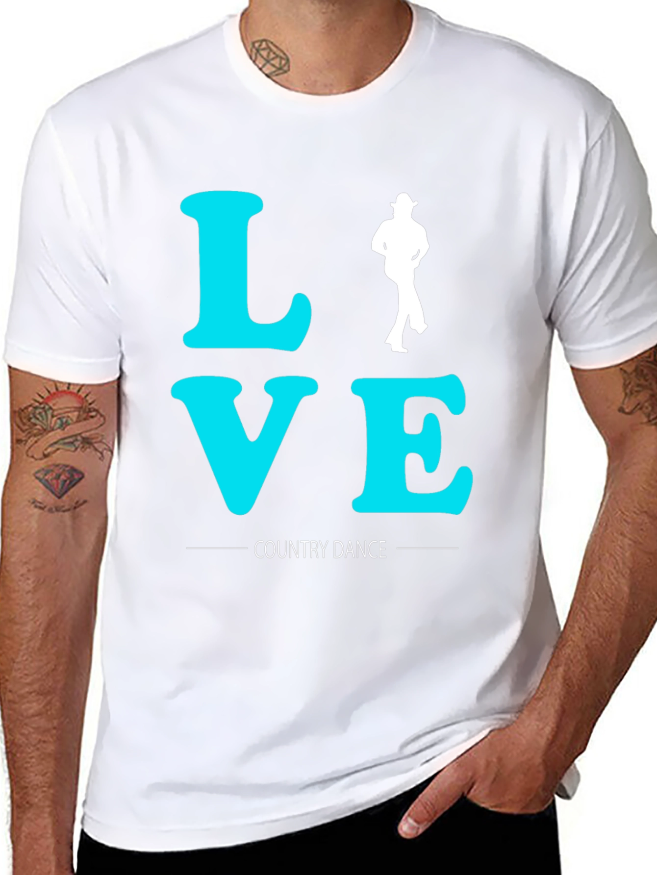 Love Country Dance Graphic Tee