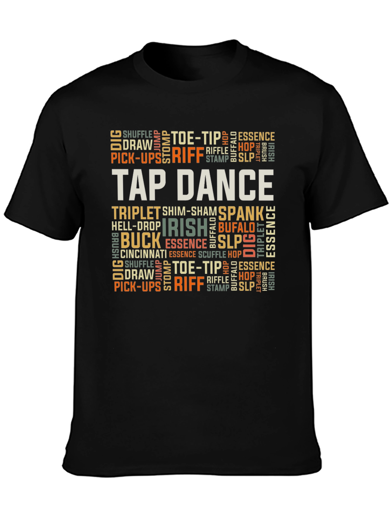 Tap Dance Word Art T-Shirt