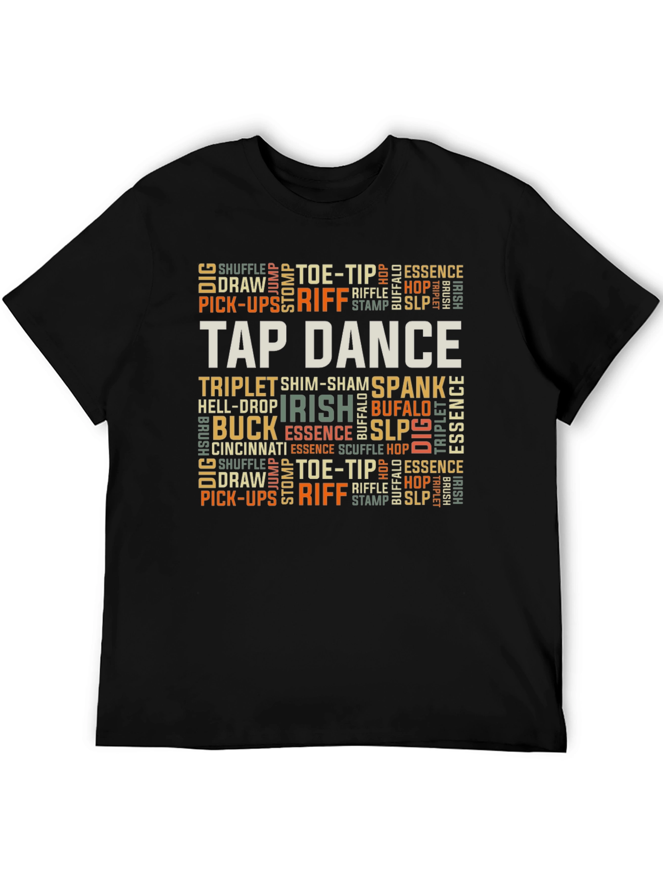 Tap Dance Word Art T-Shirt