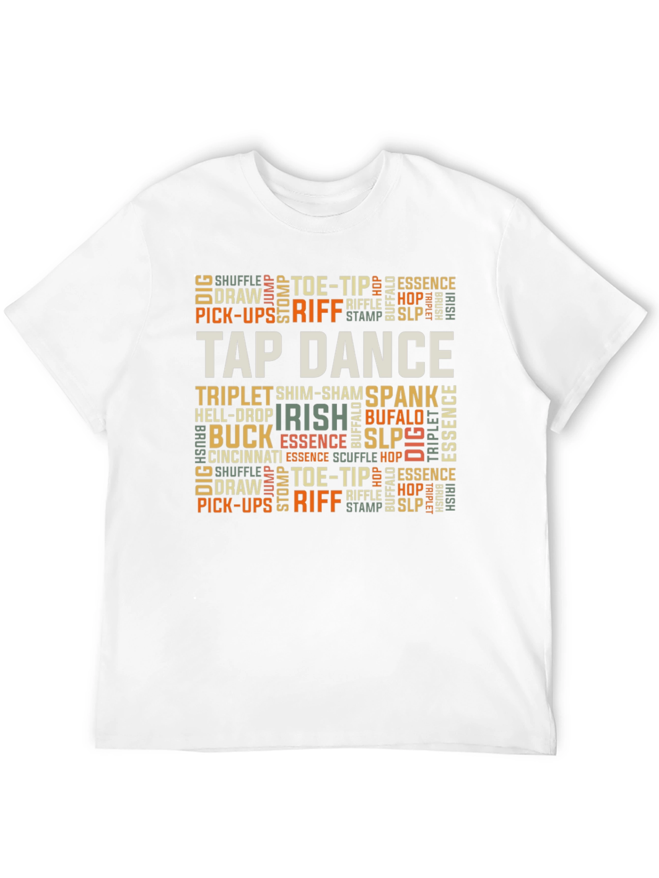 Tap Dance Word Art T-Shirt
