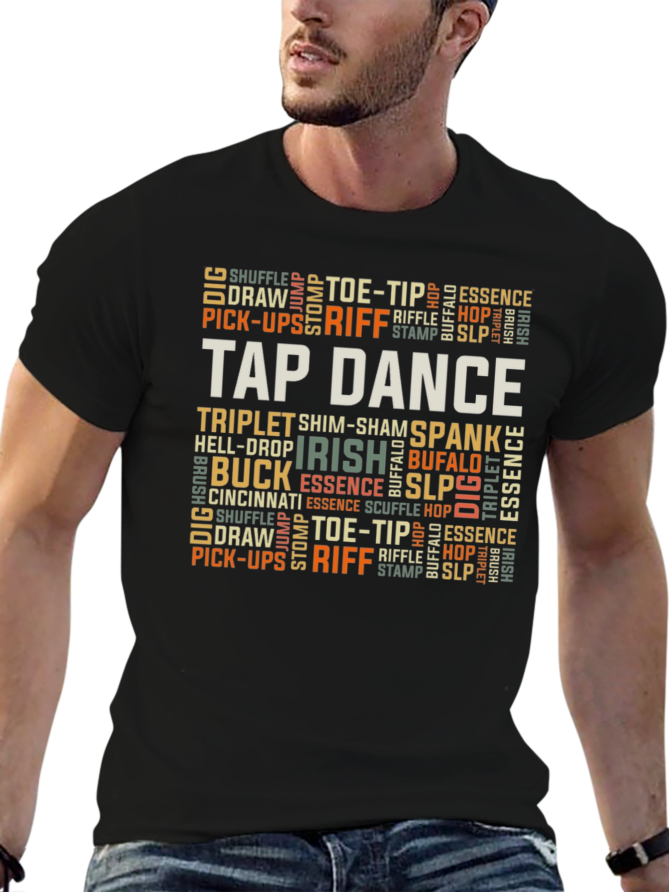 Tap Dance Word Art T-Shirt