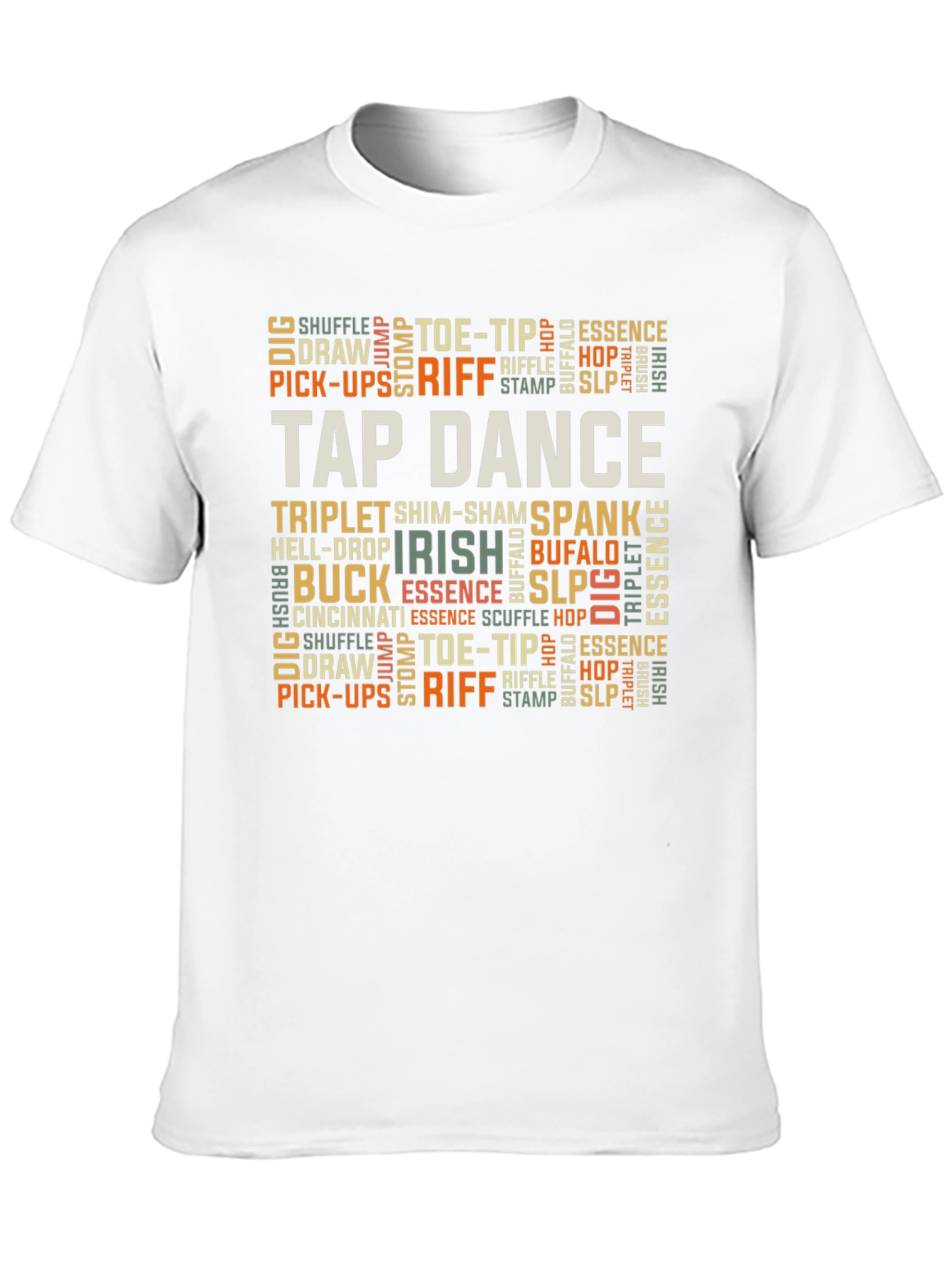 Tap Dance Word Art T-Shirt