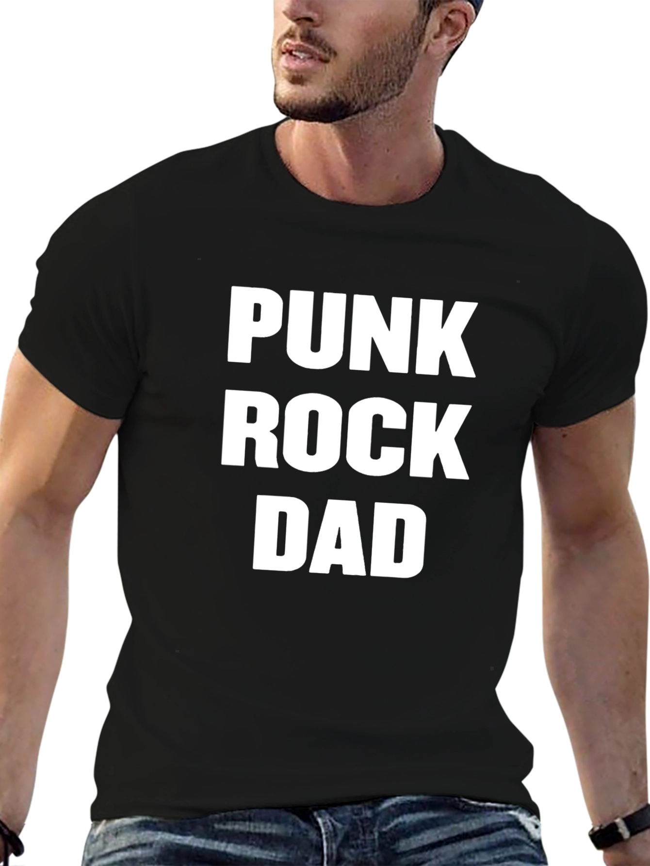 Punk Rock Dad Graphic T-Shirt