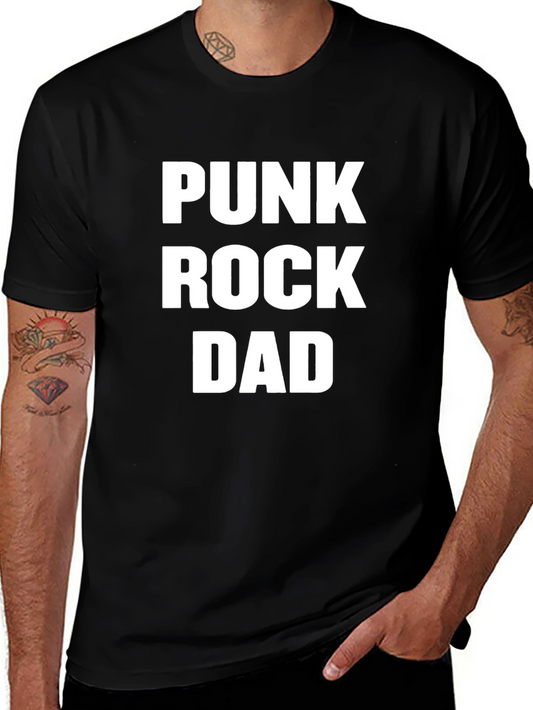 Punk Rock Dad Graphic T-Shirt