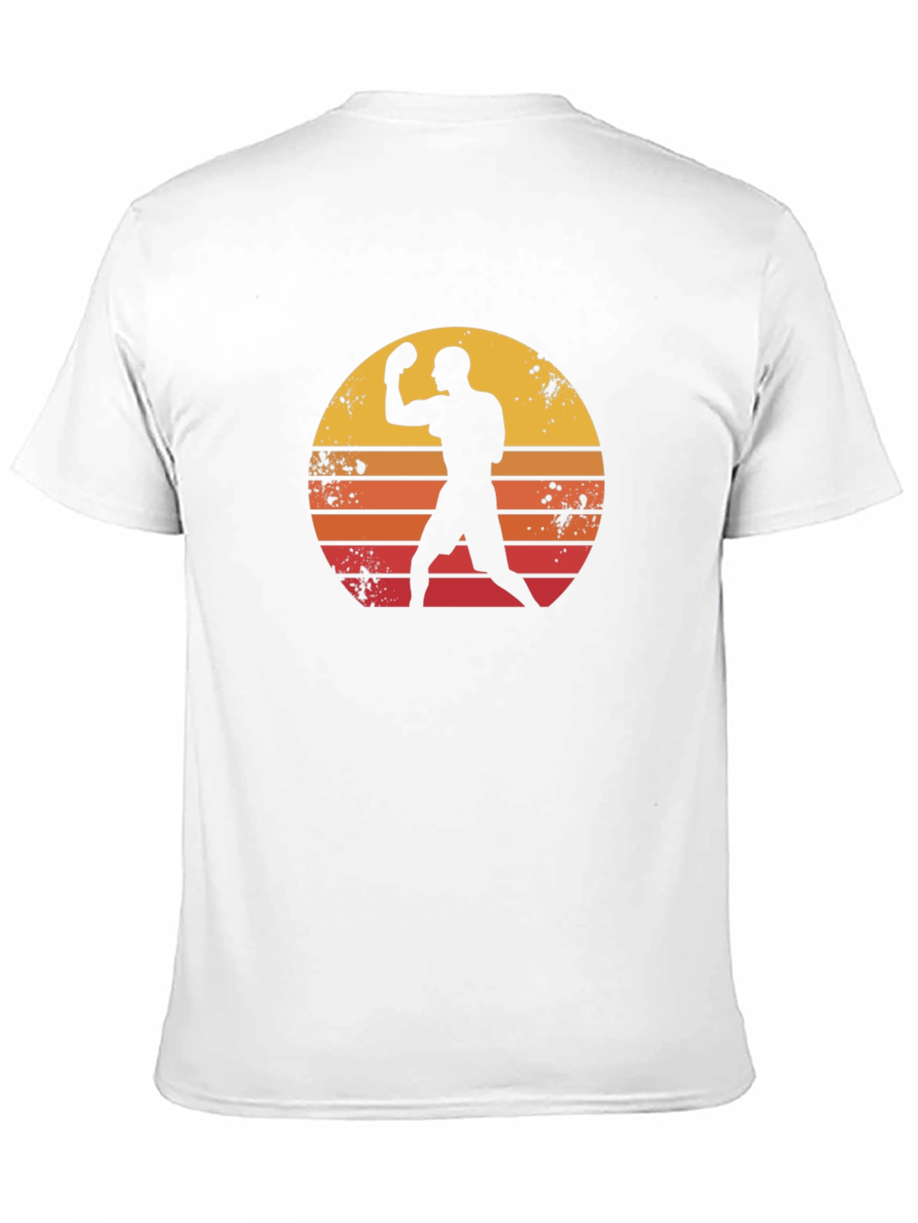 Retro Boxer Graphic Tee - Black
