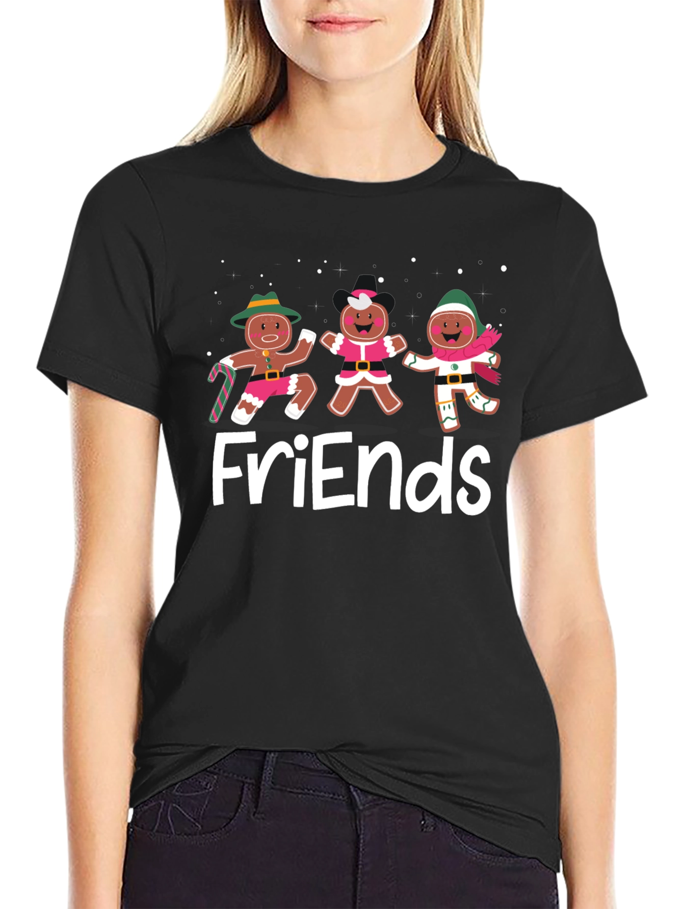 Friends Gingerbread Holiday T-Shirt