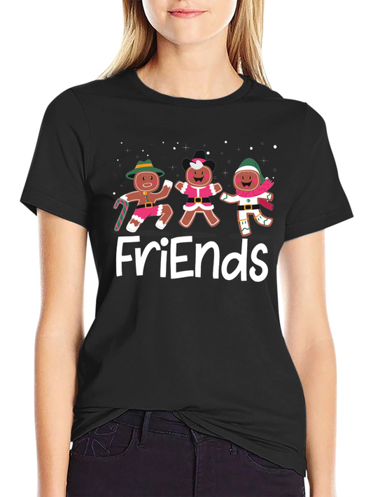 Friends Gingerbread Holiday T-Shirt
