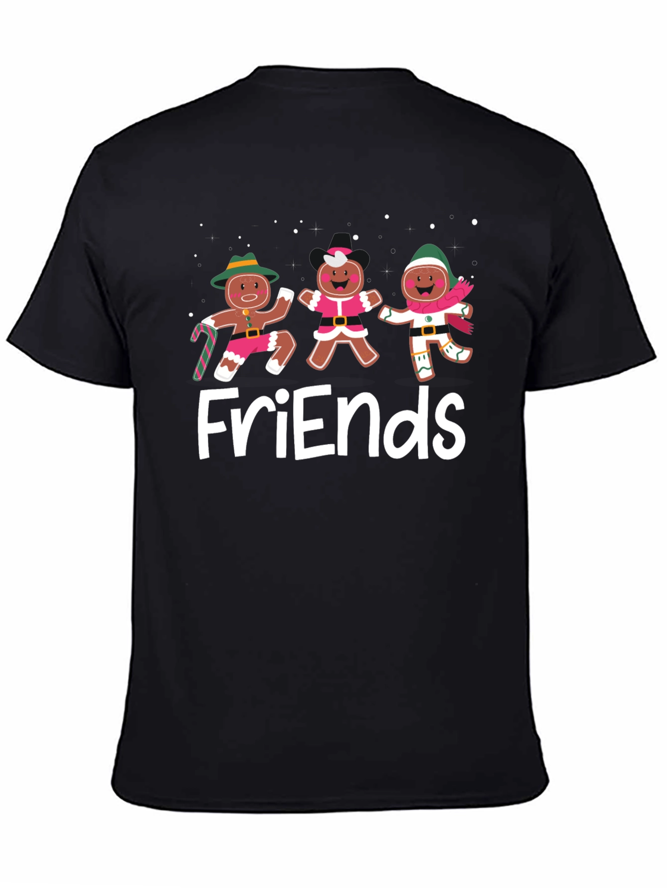 Friends Gingerbread Holiday T-Shirt