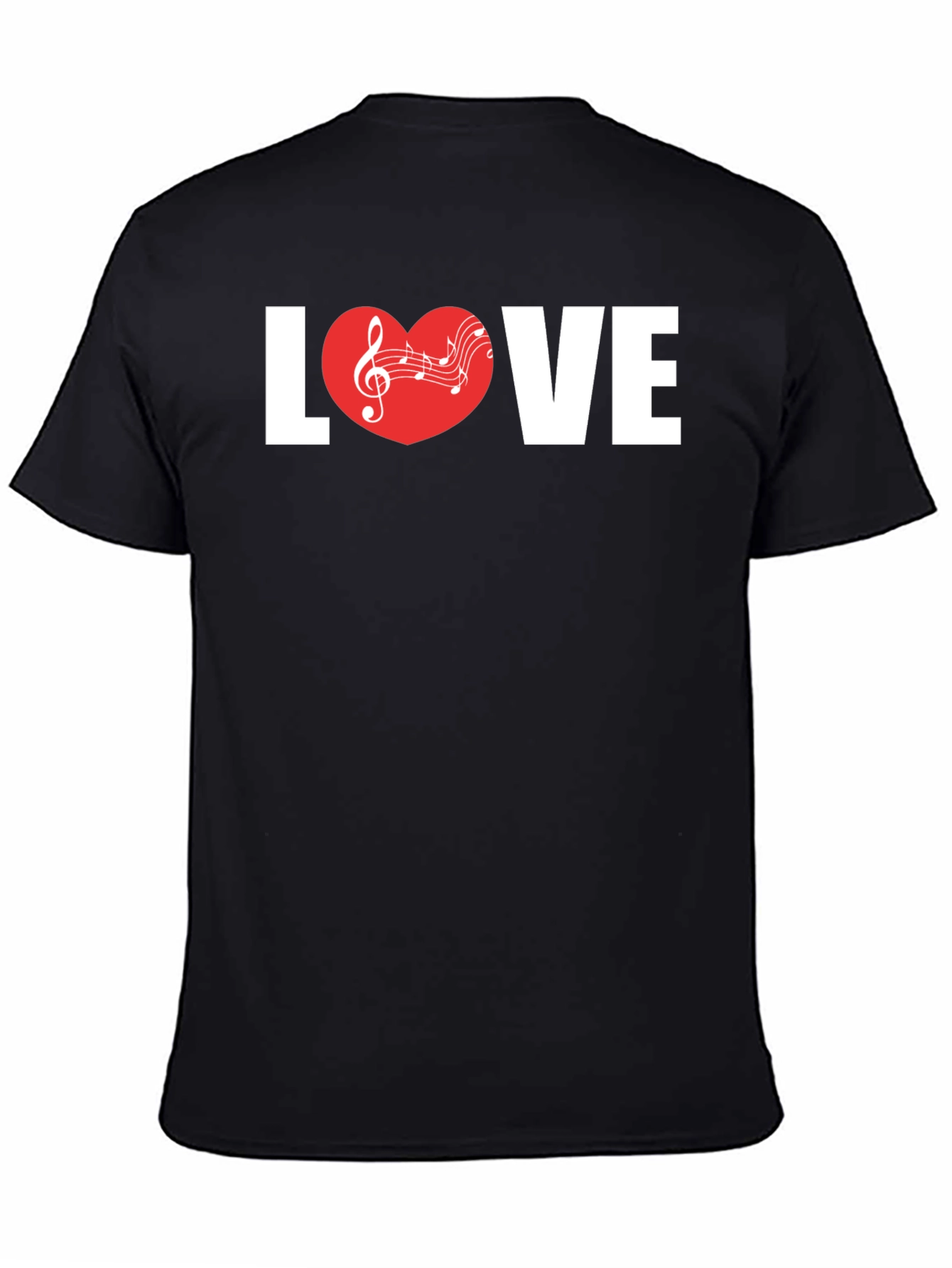 Love Music Graphic Tee - Stylish Unisex T-Shirt