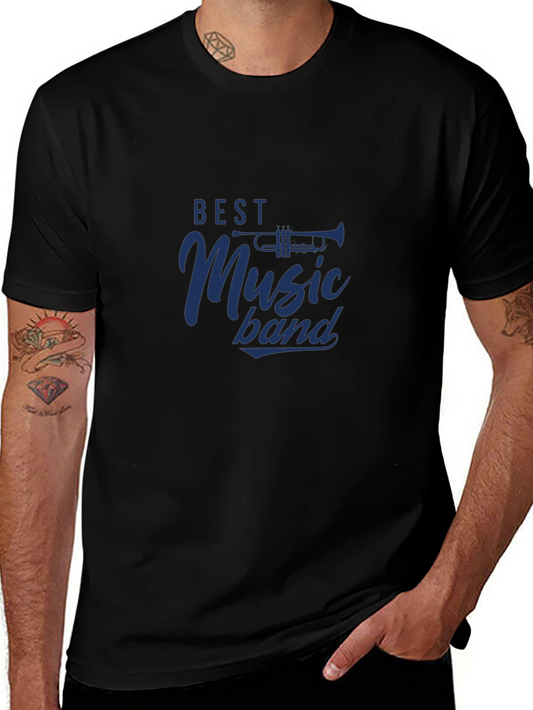 Best Music Band T-Shirt - Black - Trendy Design